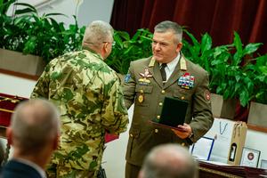 Ünnepi koszorúzás és állománygyűlés a Kar napja alkalmából - HHK-21